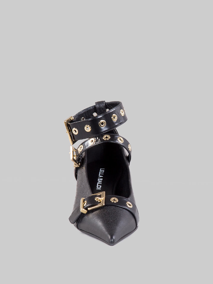 Décolleté with anklet