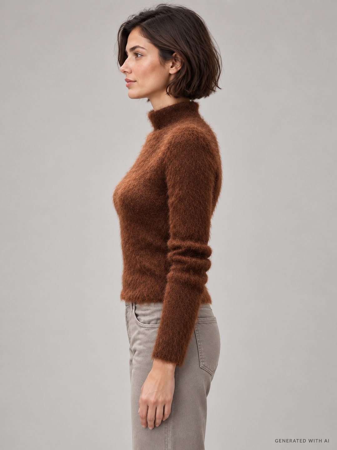 Dolcevita in alpaca e mohair