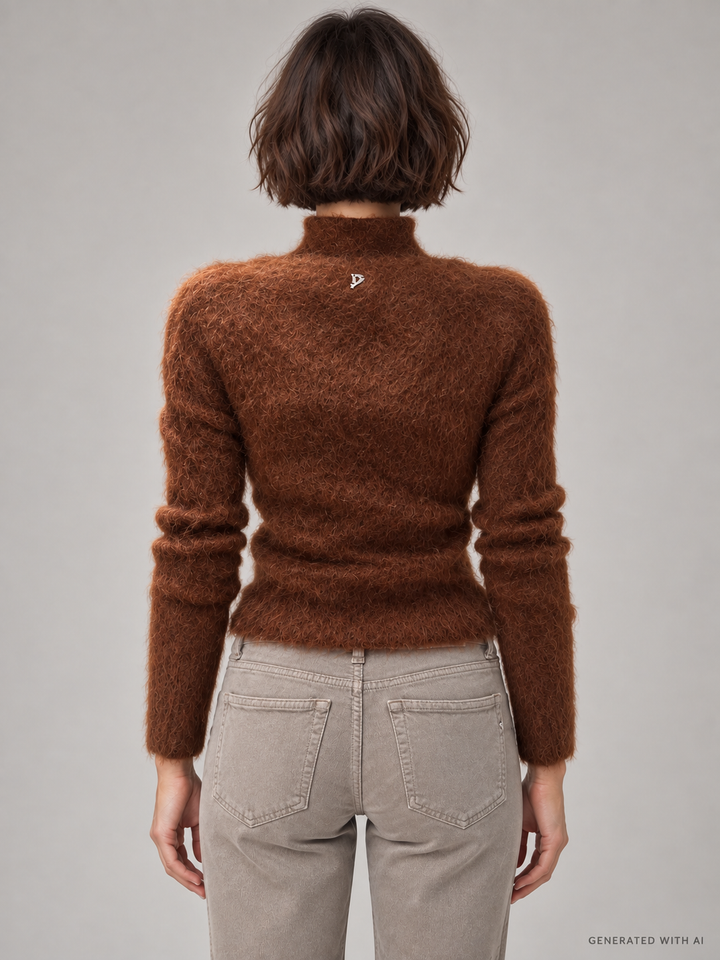 Dolcevita in alpaca e mohair