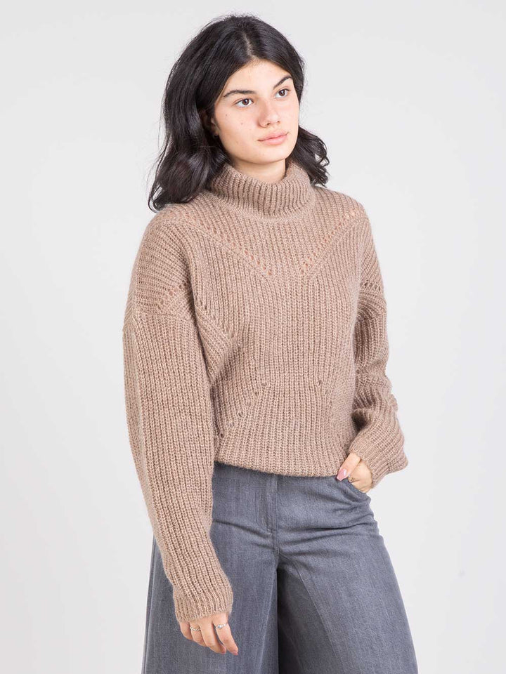 Maglia a collo alto