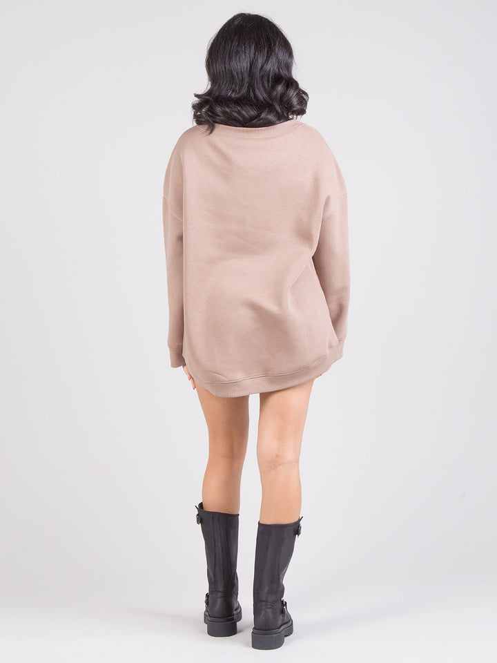 Felpa top paillettes
