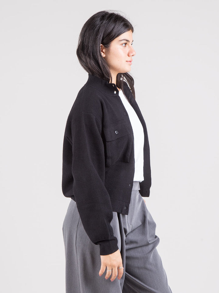 Cardigan con bottoni