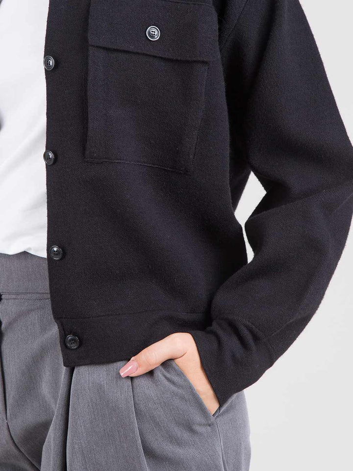 Cardigan con bottoni