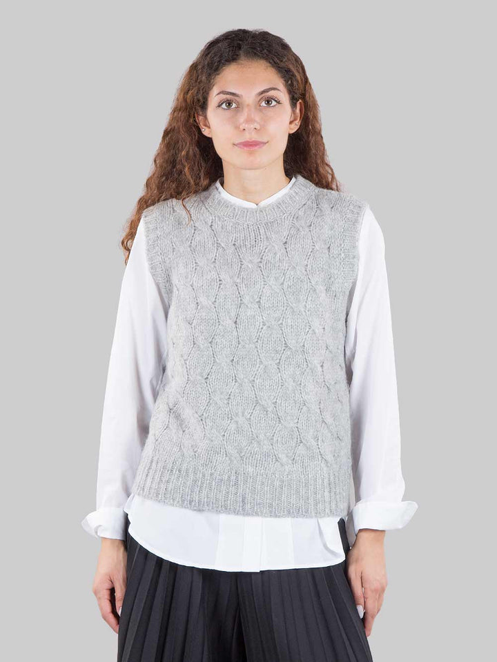 Gilet trecce