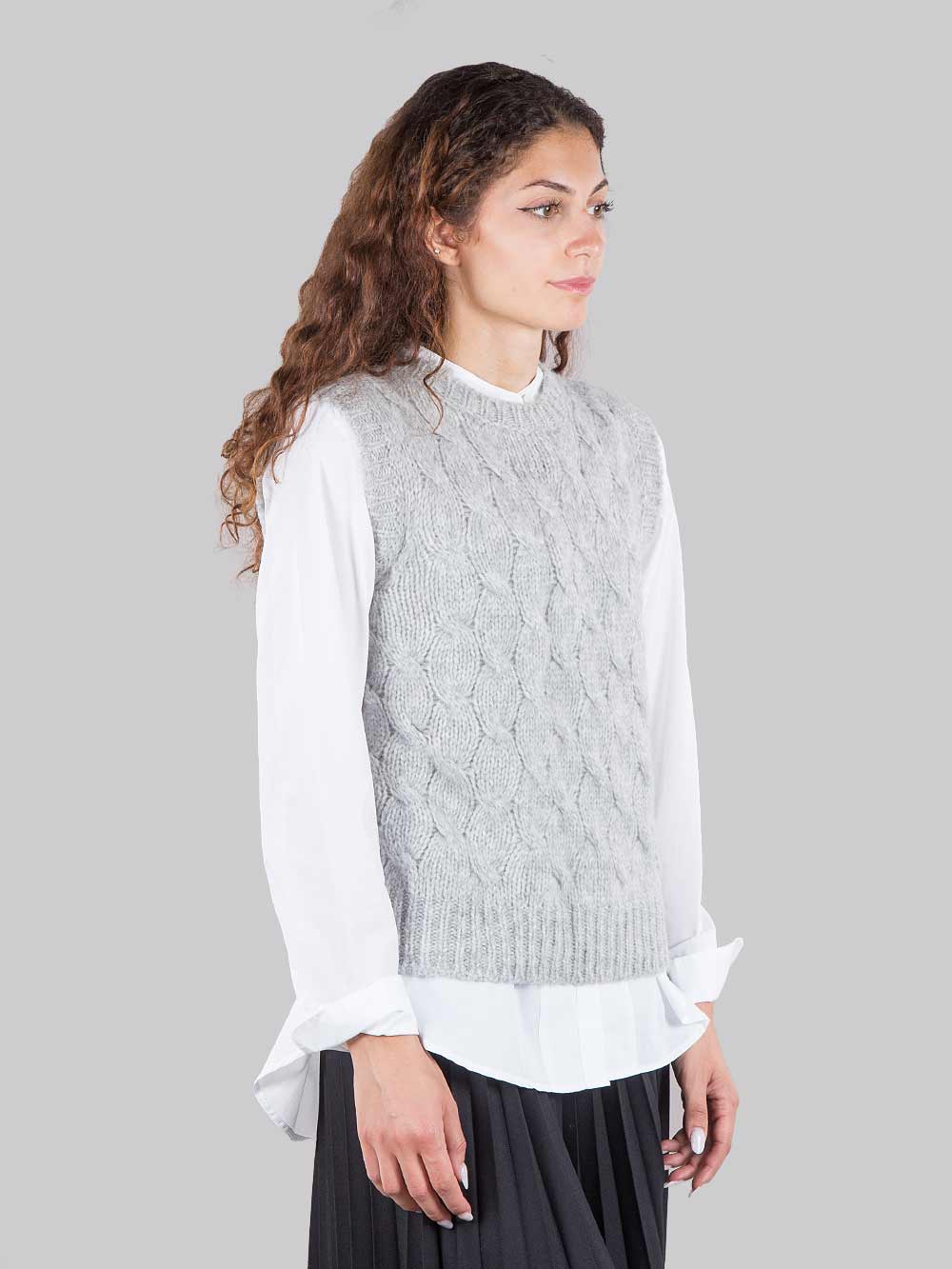 Gilet trecce