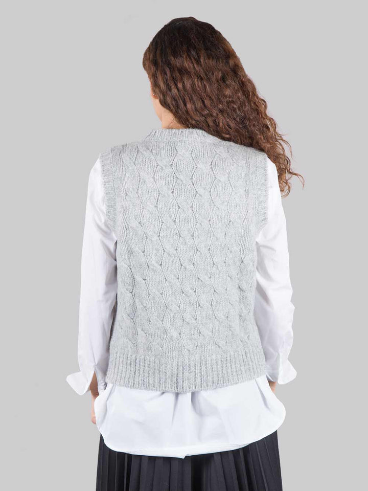 Gilet trecce