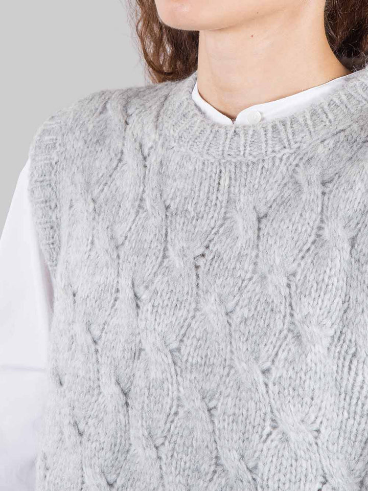 Gilet trecce