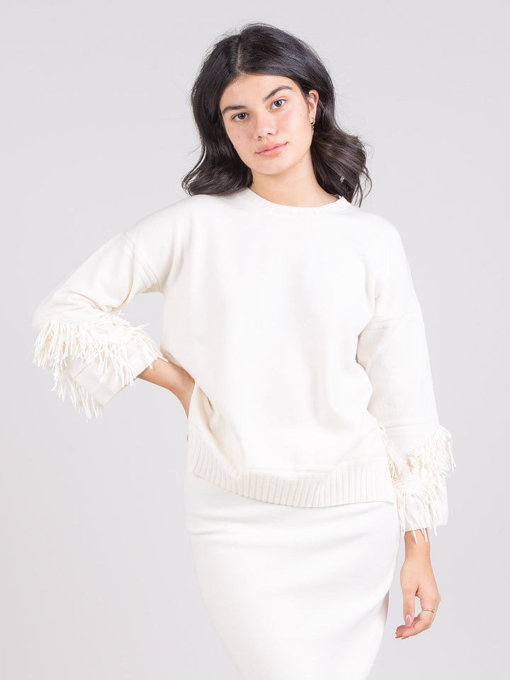 Maglia con frange
