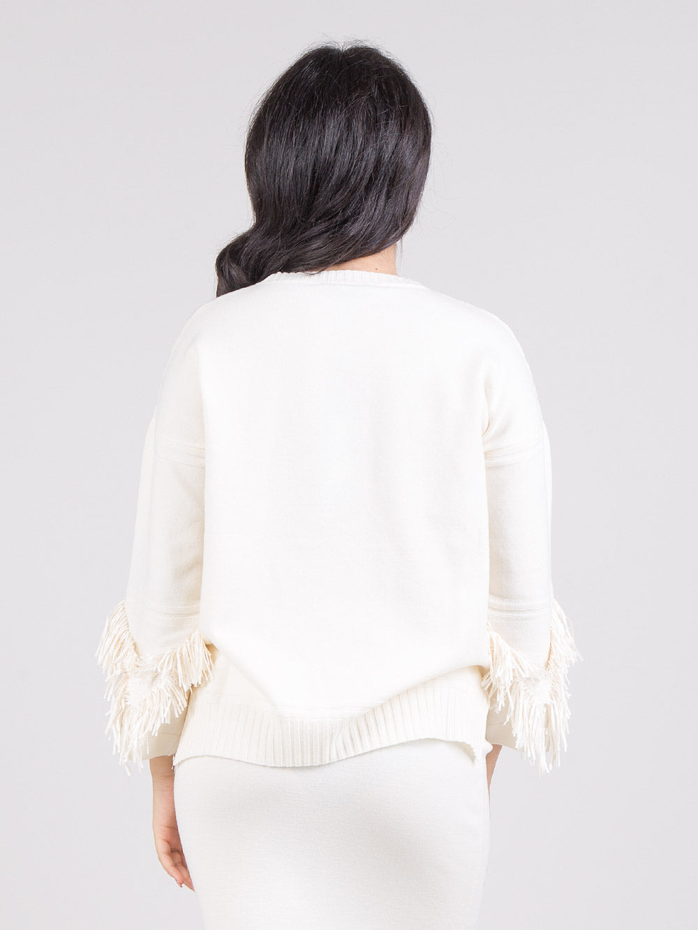 Maglia con frange