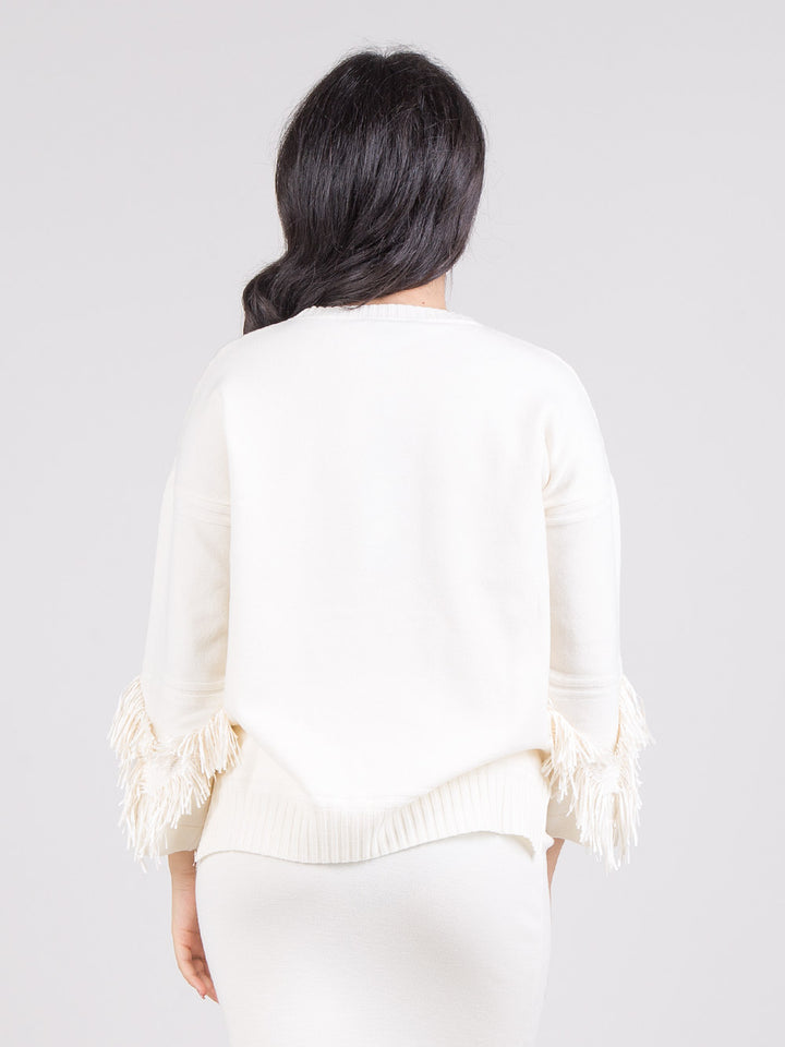 Maglia con frange