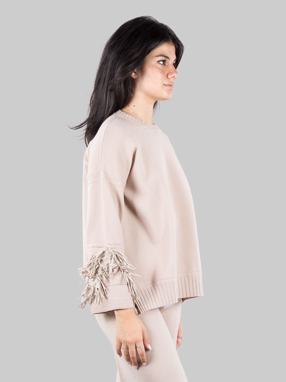 Maglia con frange