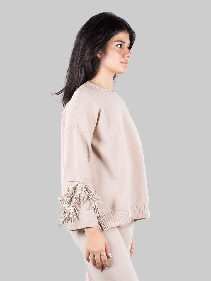 Maglia con frange