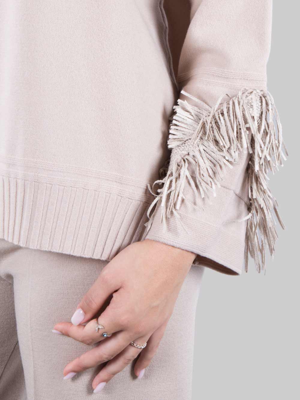 Maglia con frange