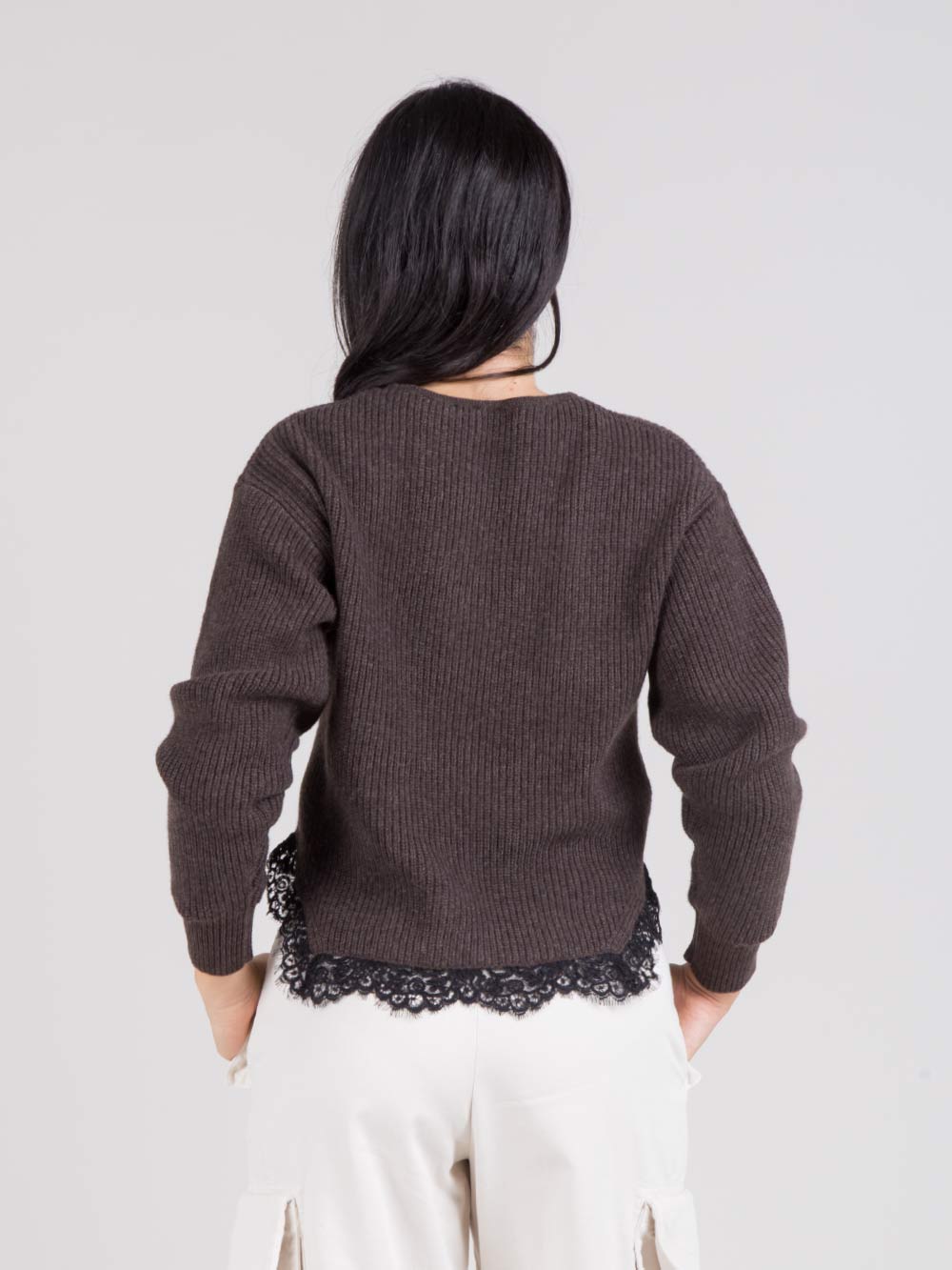 Maglia con pizzo