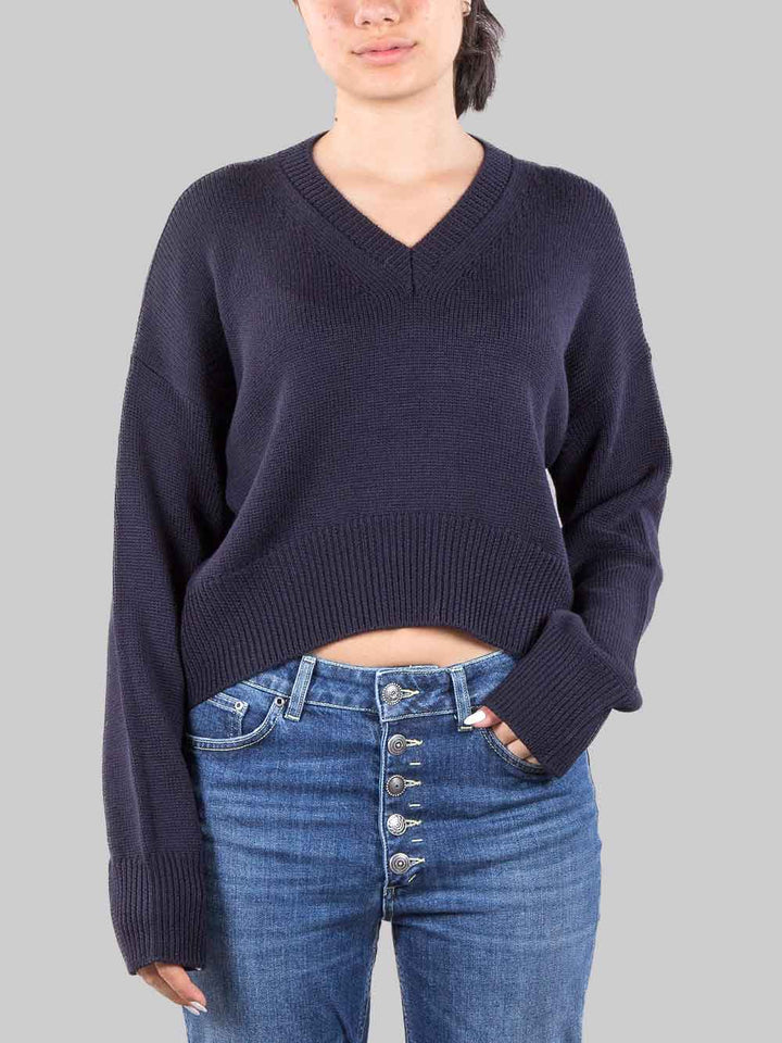 V-neck sweater
