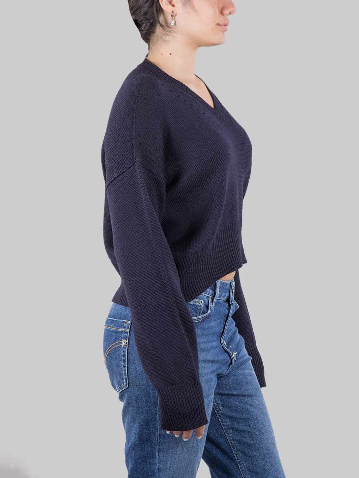 V-neck sweater