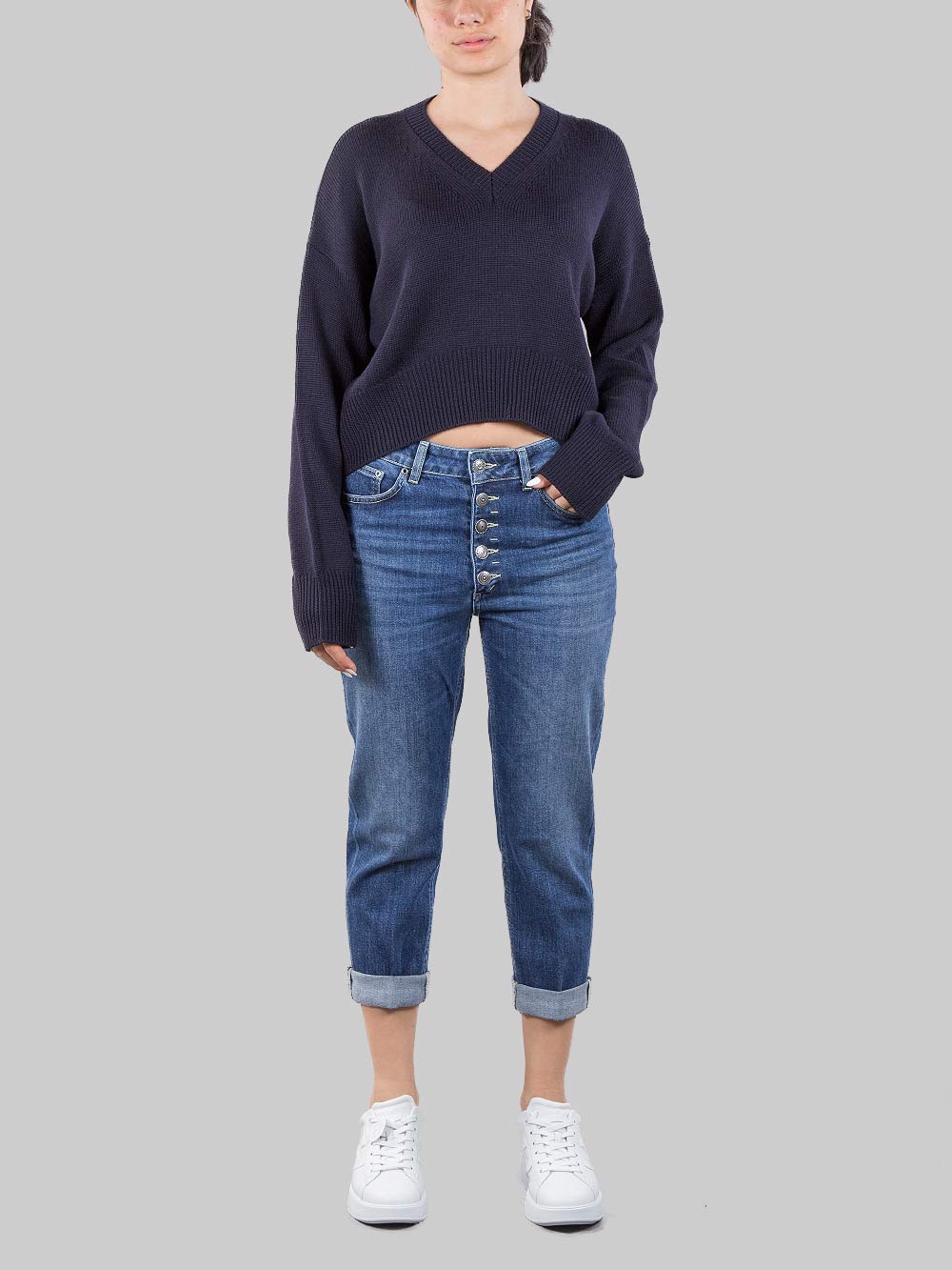 V-neck sweater