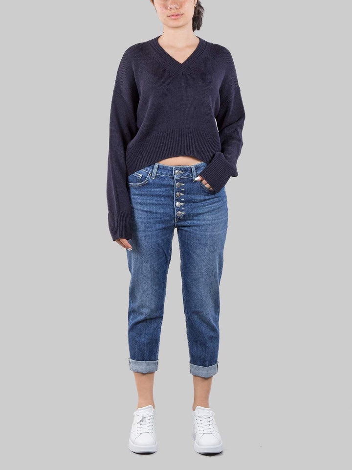 V-neck sweater