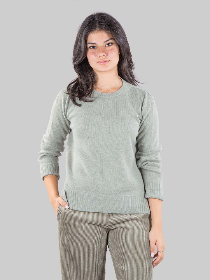 Pullover in cashmere e seta