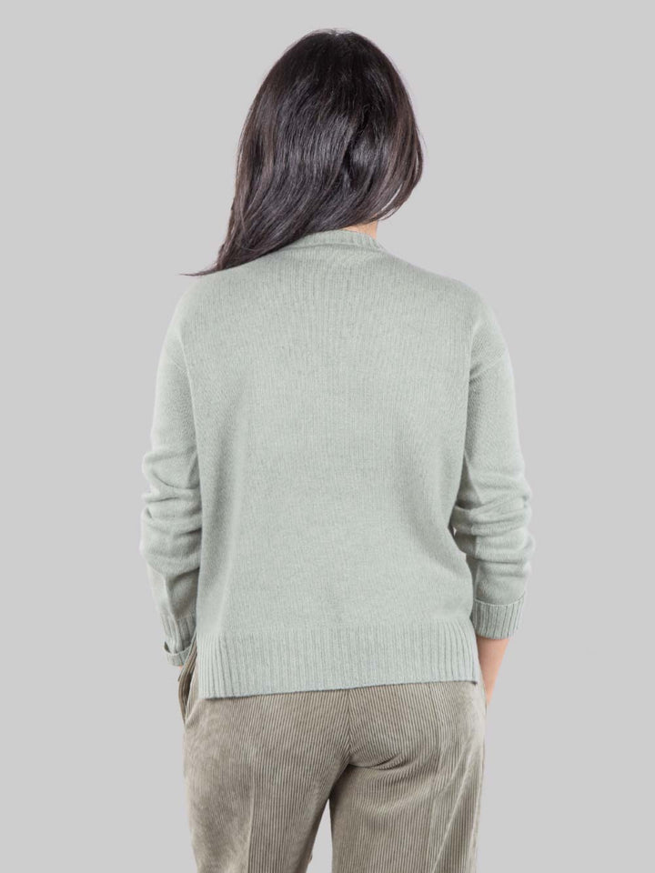 Pullover in cashmere e seta