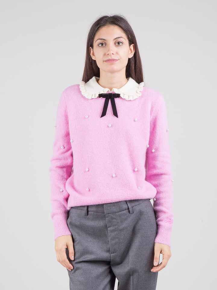 Maglione con colletto