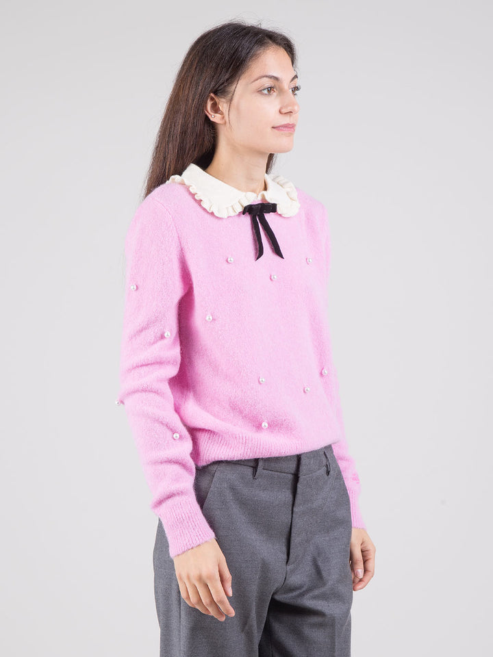 Maglione con colletto