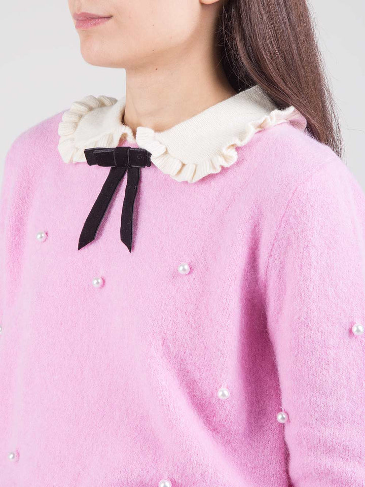 Maglione con colletto