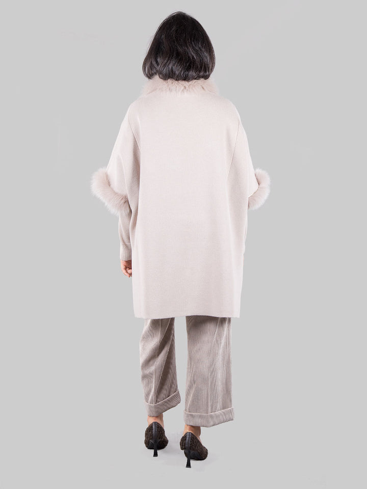 Cashmere cape
