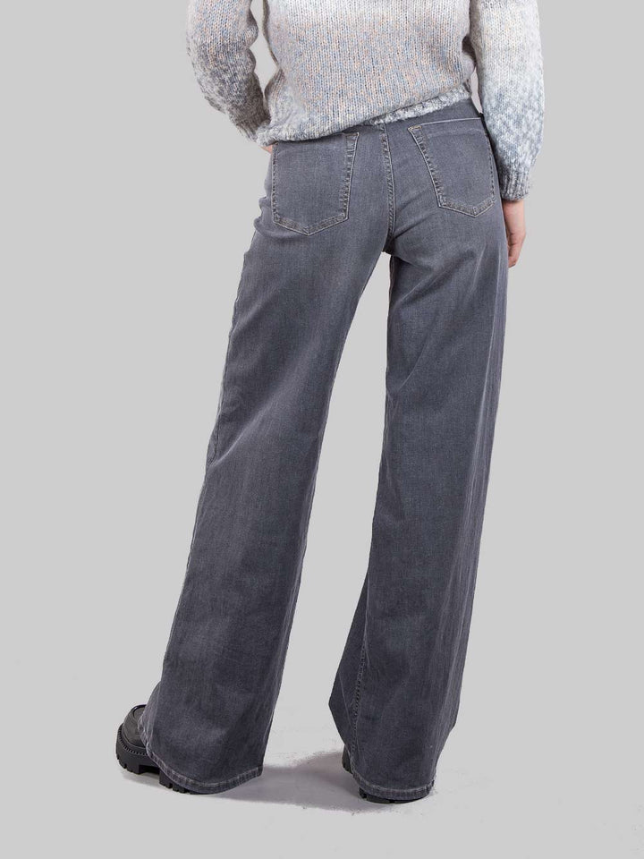 Pantaloni palazzo in denim