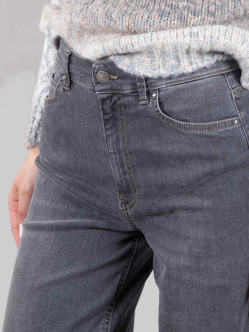 Pantaloni palazzo in denim