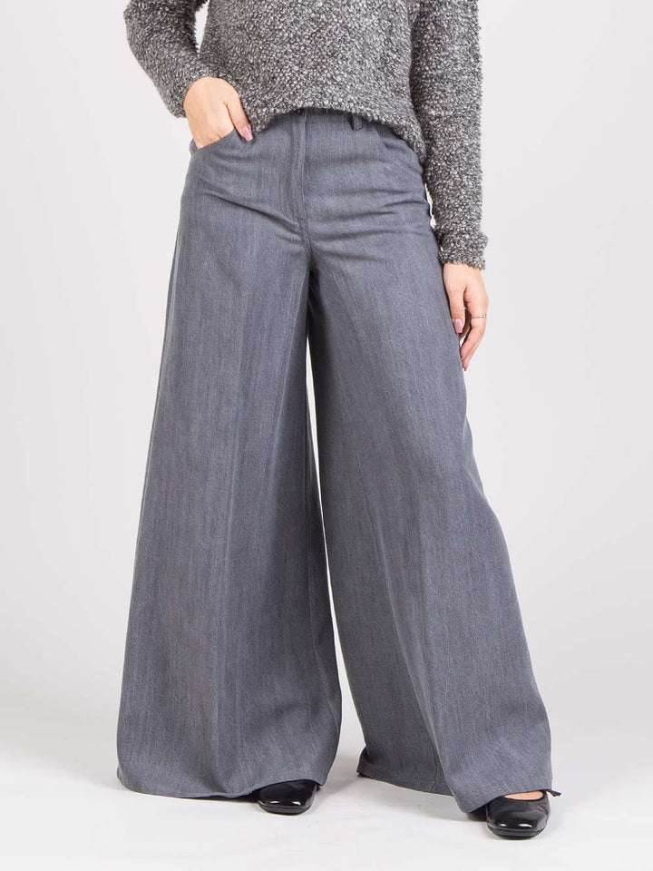 Washed trousers