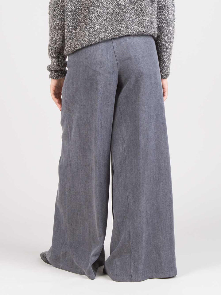 Washed trousers