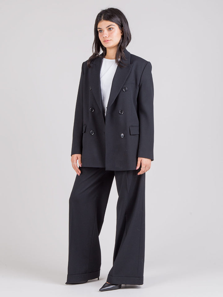 Wide leg trousers