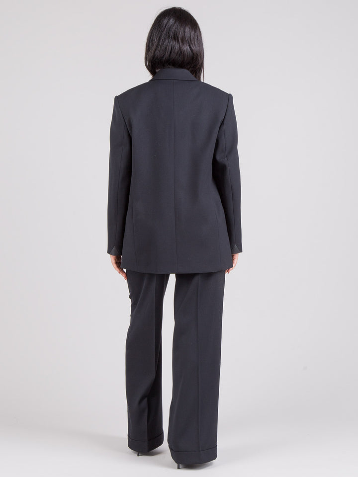 Wide leg trousers
