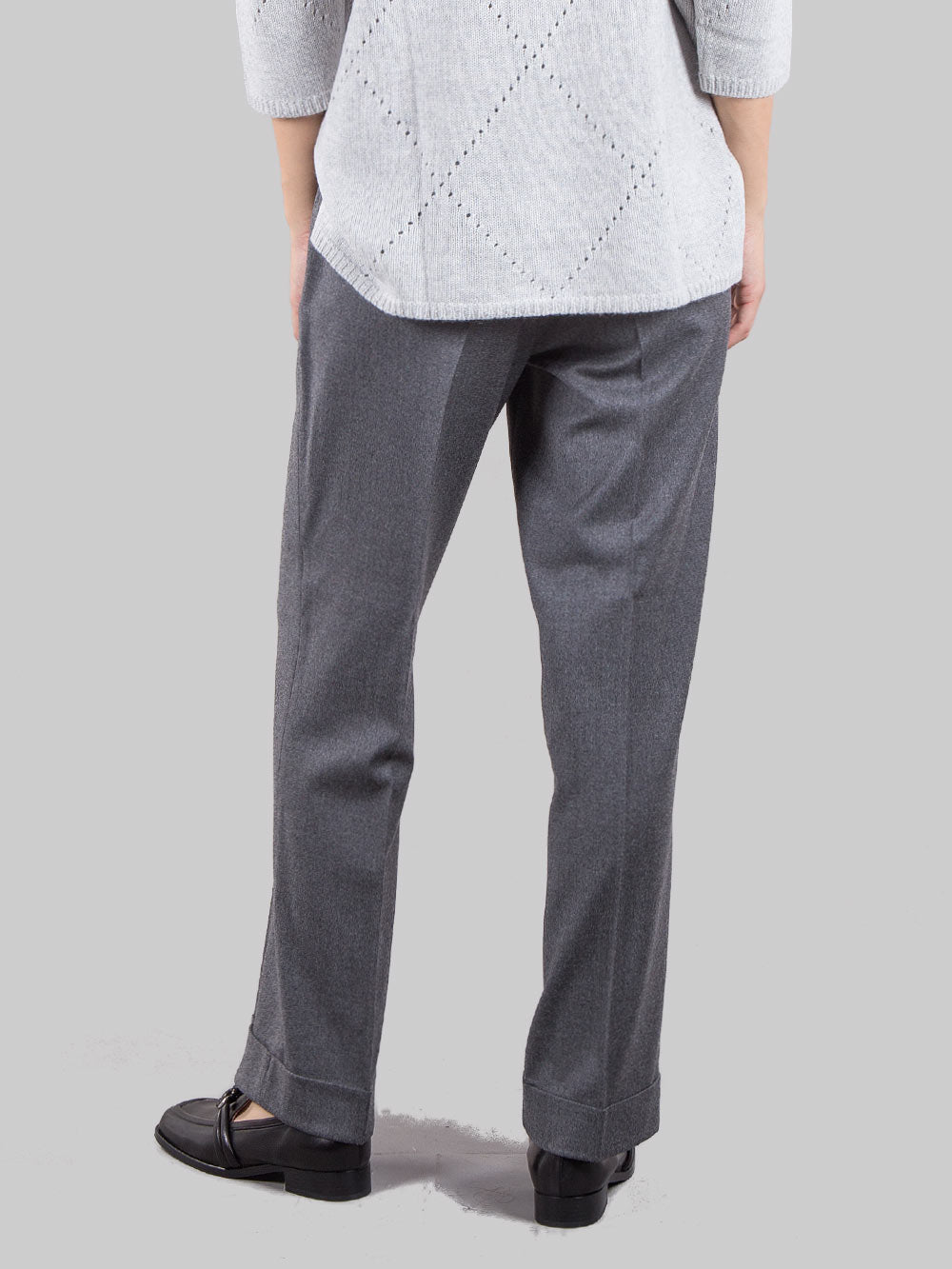 Pantaloni con risvolti