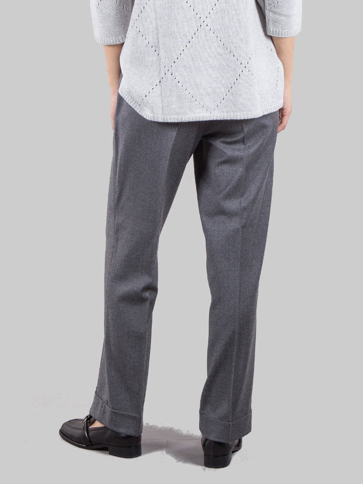 Pantaloni con risvolti