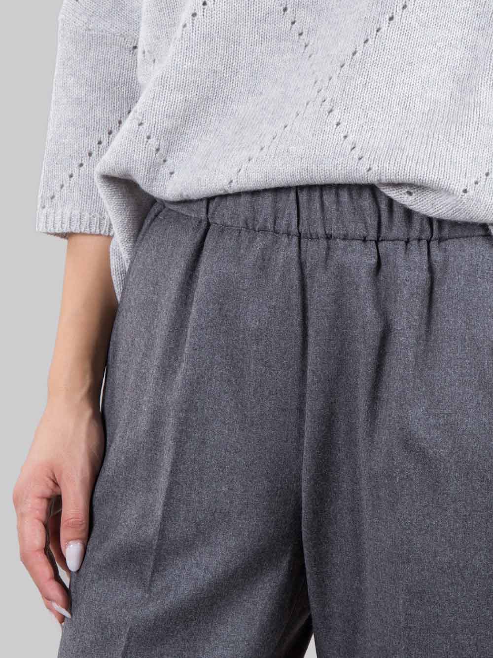 Pantaloni con risvolti