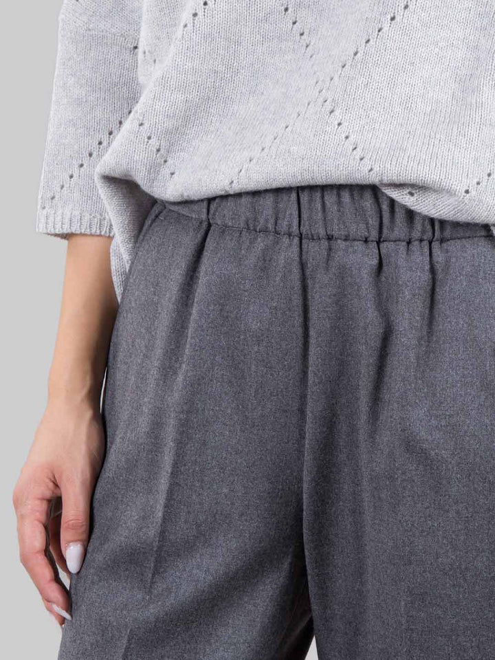 Pantaloni con risvolti