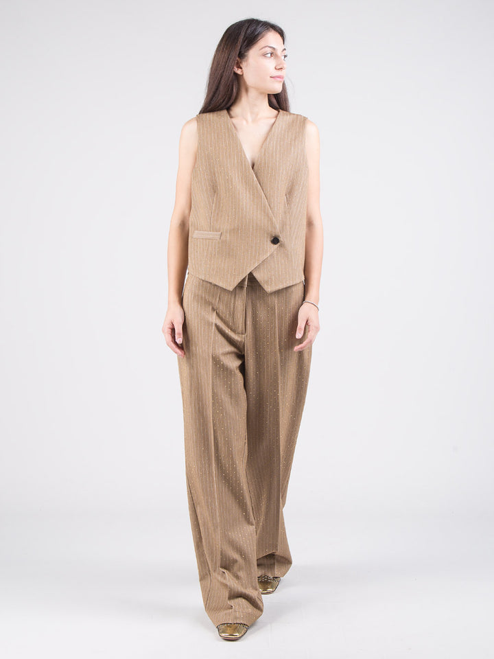 Pantaloni gessati