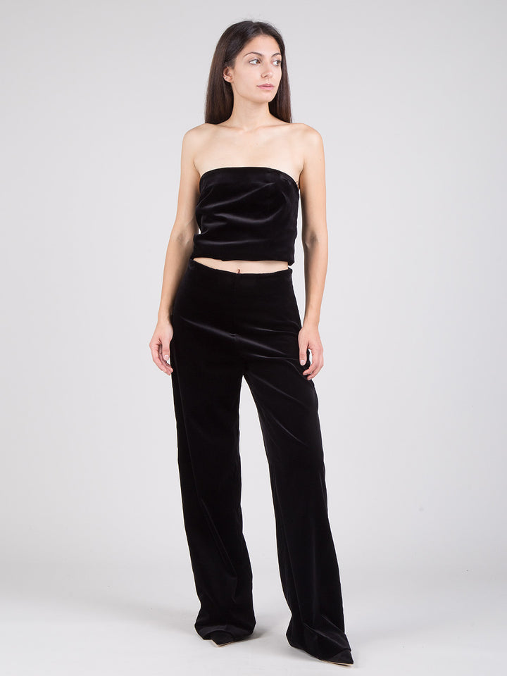 Pantaloni velvet