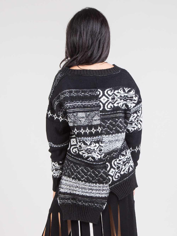 Maglia asimmetrica