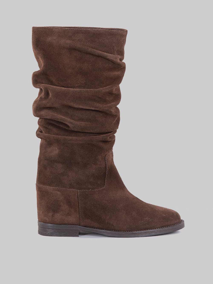 Suede ankle boots