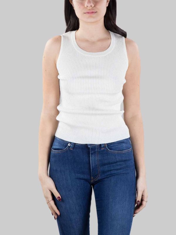 TOP AGRIMONIO WHITE WITH TRANSPARENT LOGO