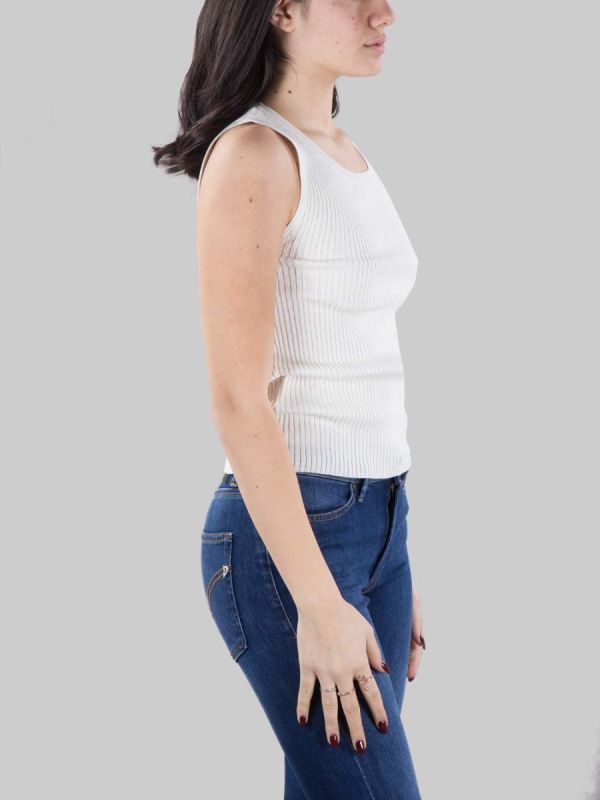 TOP AGRIMONIO WHITE WITH TRANSPARENT LOGO