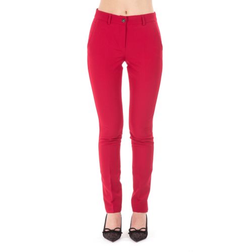 Kocca - Pantaloni rossi LIAN skinny in tessuto elasticizzato
