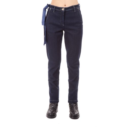 Jacob Cohen - Jeans MARINA blu scuro in denim elasticizzato a vita media 